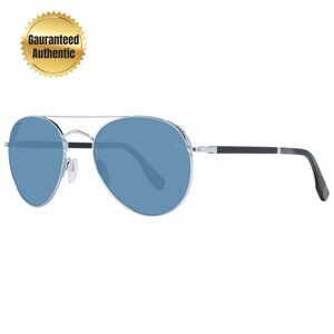 💎 100% Authentic Zegna Couture Silver Men Sunglasses